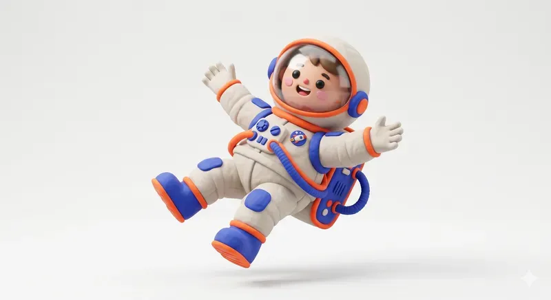 3D Clay Icon Characters