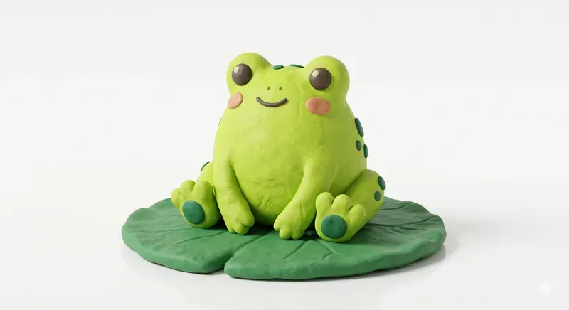 3D Clay Icon Characters