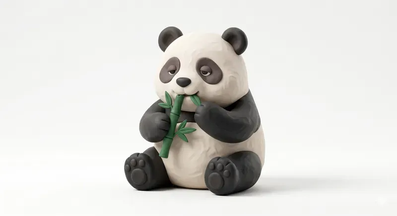 3D Clay Icon Characters