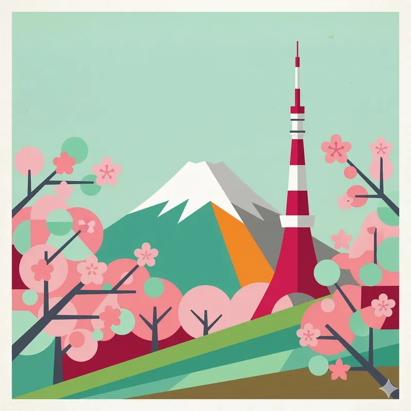 Midcentury Modern Travel City Posters