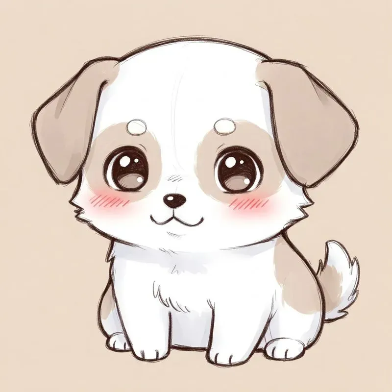 Kawaii Chibi Animal Sketch Sets