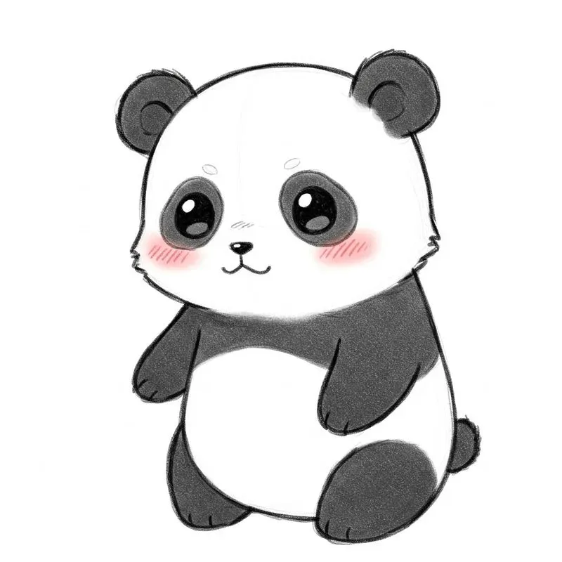 Kawaii Chibi Animal Sketch Sets