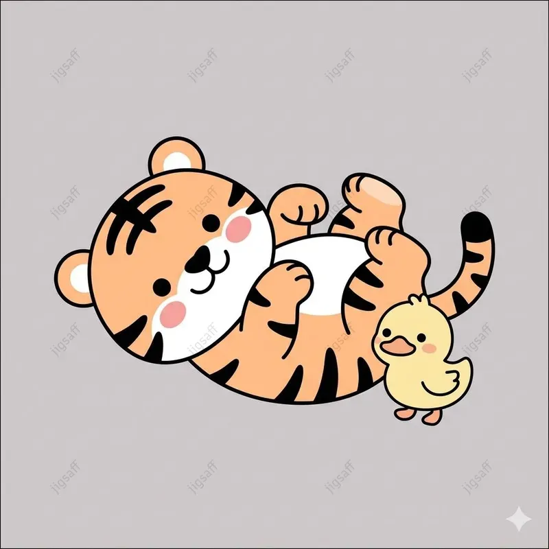 Kawaii Animal Vector Illustrations