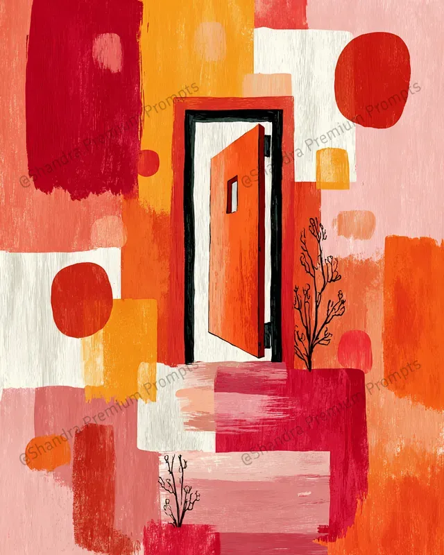 Avant Garde Art Illustrations