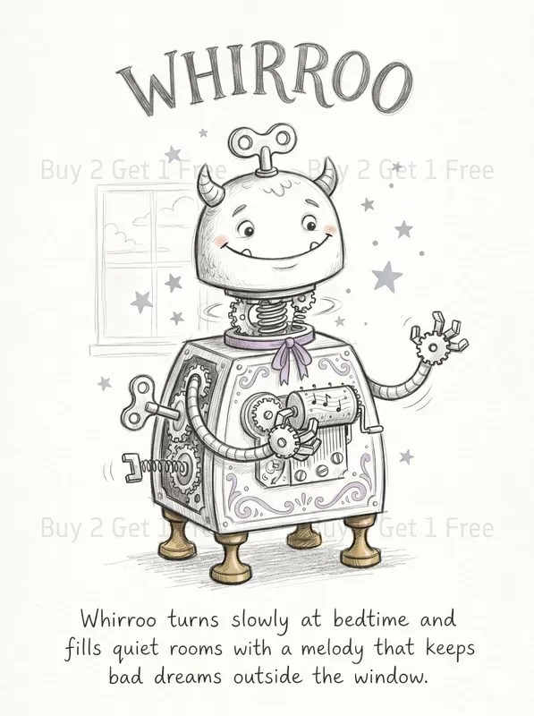 Raw Pencil Story Monsters