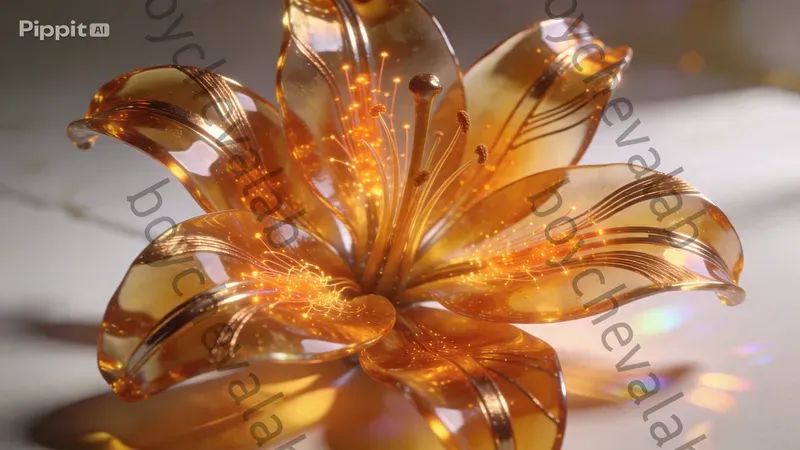 Cybernetic Flora 3D Wallpapers