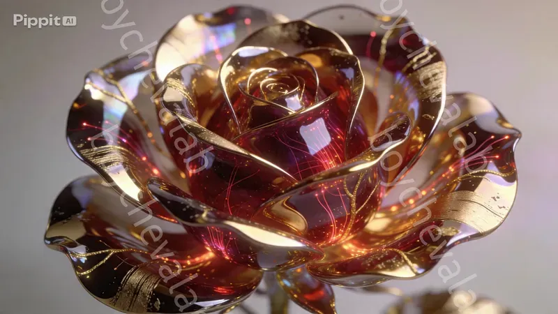 Cybernetic Flora 3D Wallpapers