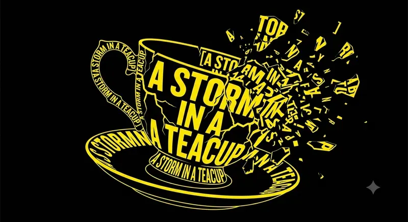 Exploding Object Kinetic Typography Texts