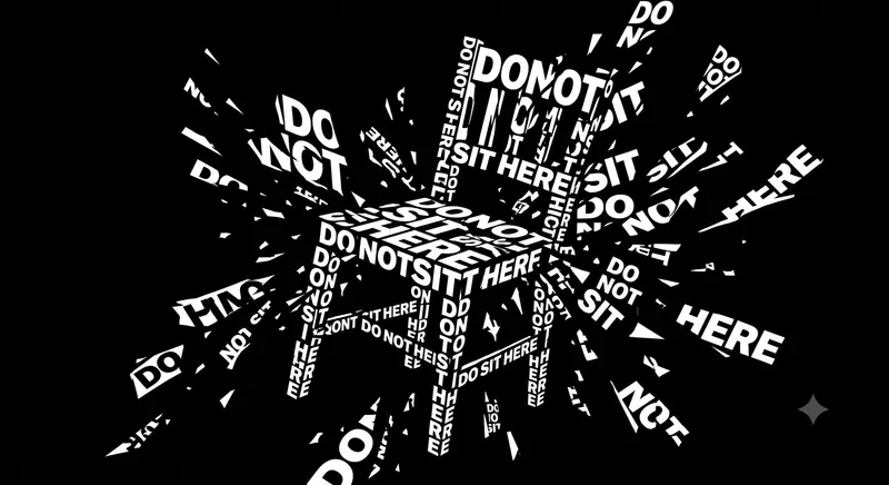 Exploding Object Kinetic Typography Texts