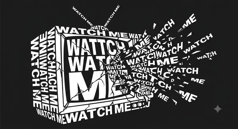 Exploding Object Kinetic Typography Texts