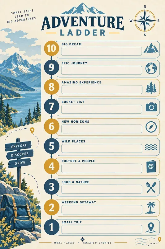 Travel Bucket List Journals