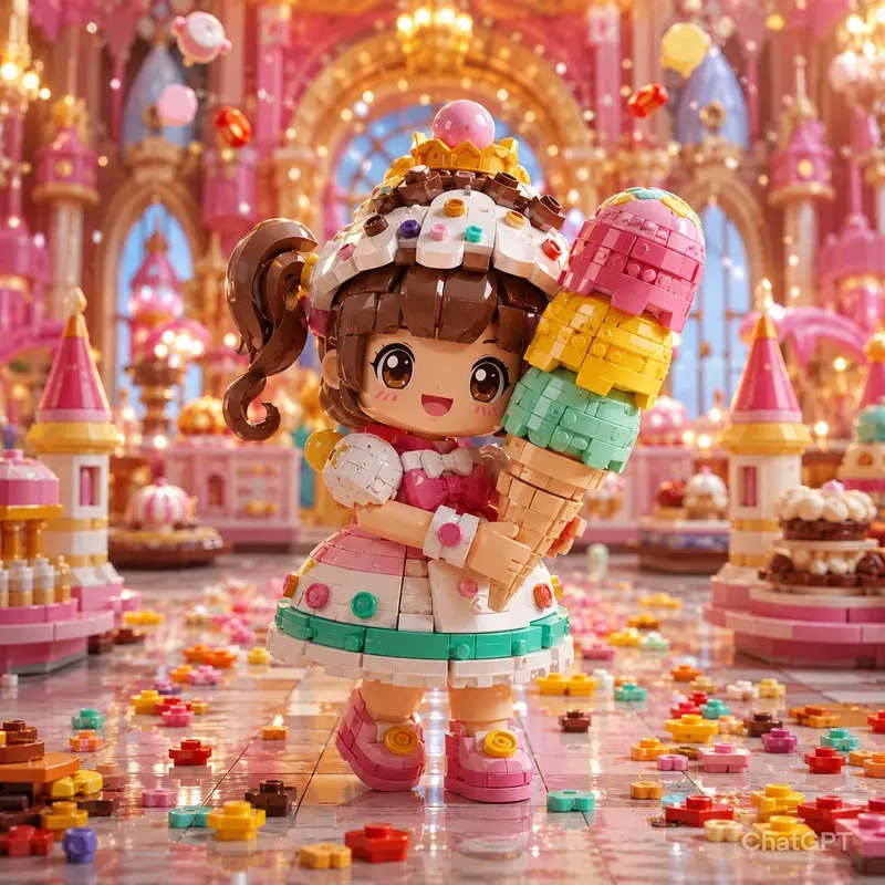 Brick Toy Giant Object Adventures