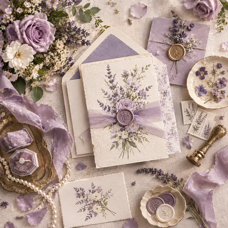 Lavender Wedding Botanicals