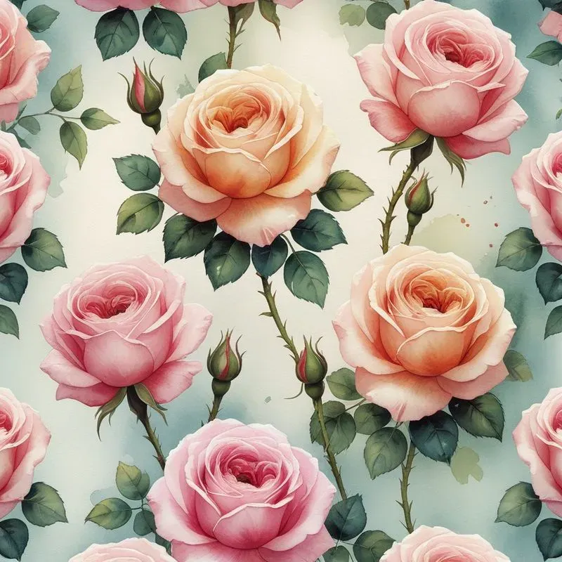 Repeating Flowers