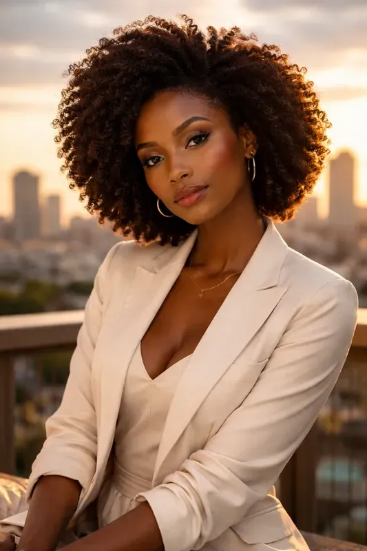 Ultrarealistic Melanin Portraits