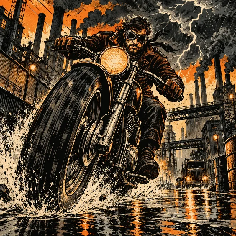 Dynamic Vintage Comic Urban Adventures