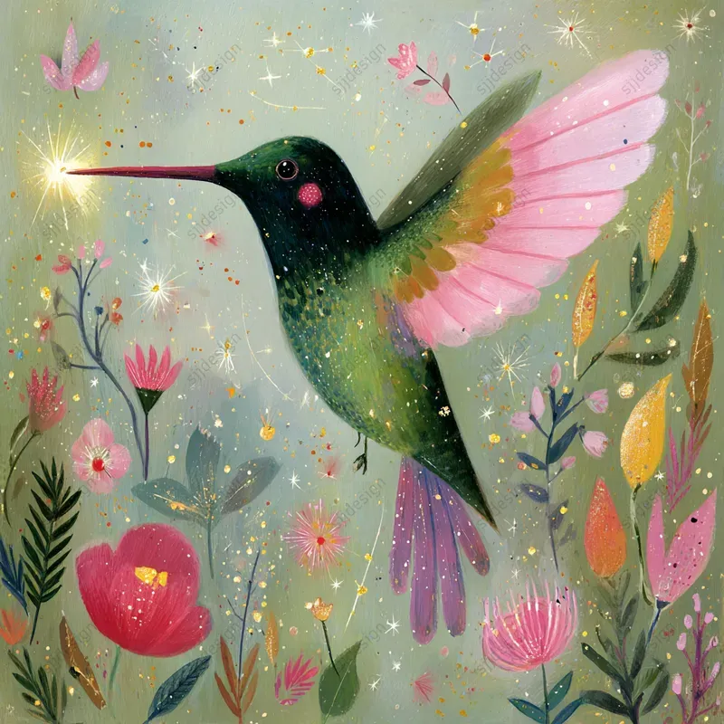 Whimsical Storybook Garden Art