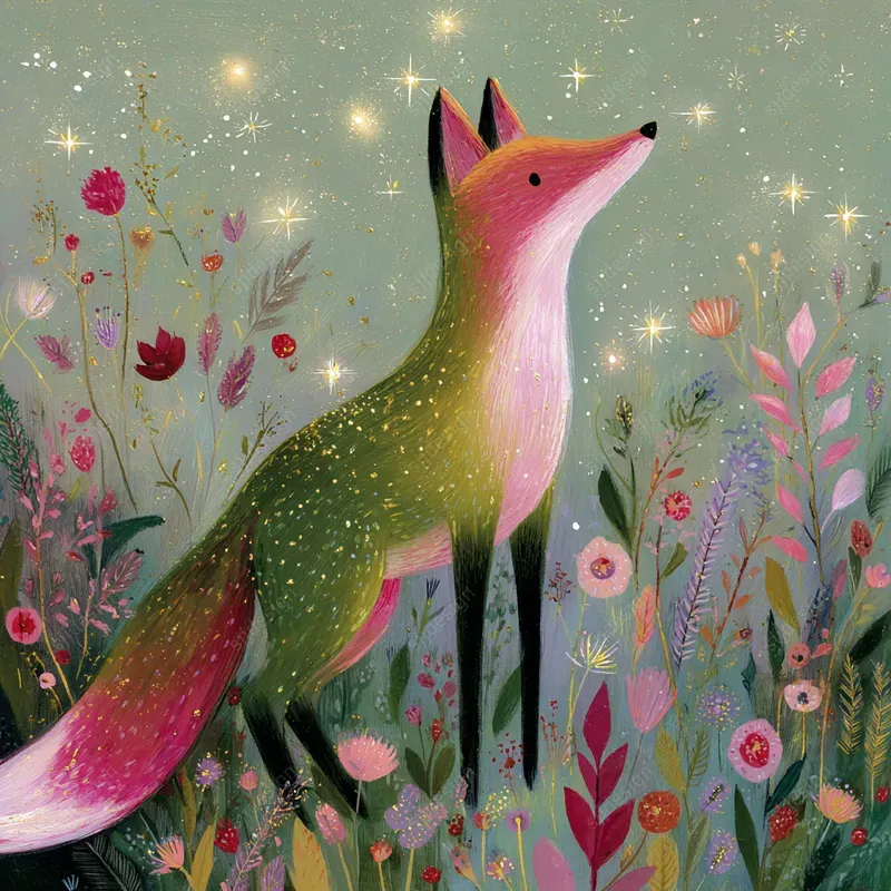 Whimsical Storybook Garden Art