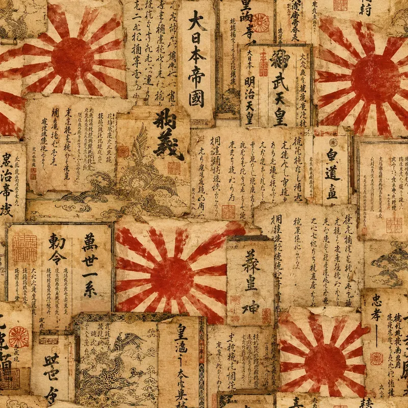 Vintage Heritage Flag Patterns