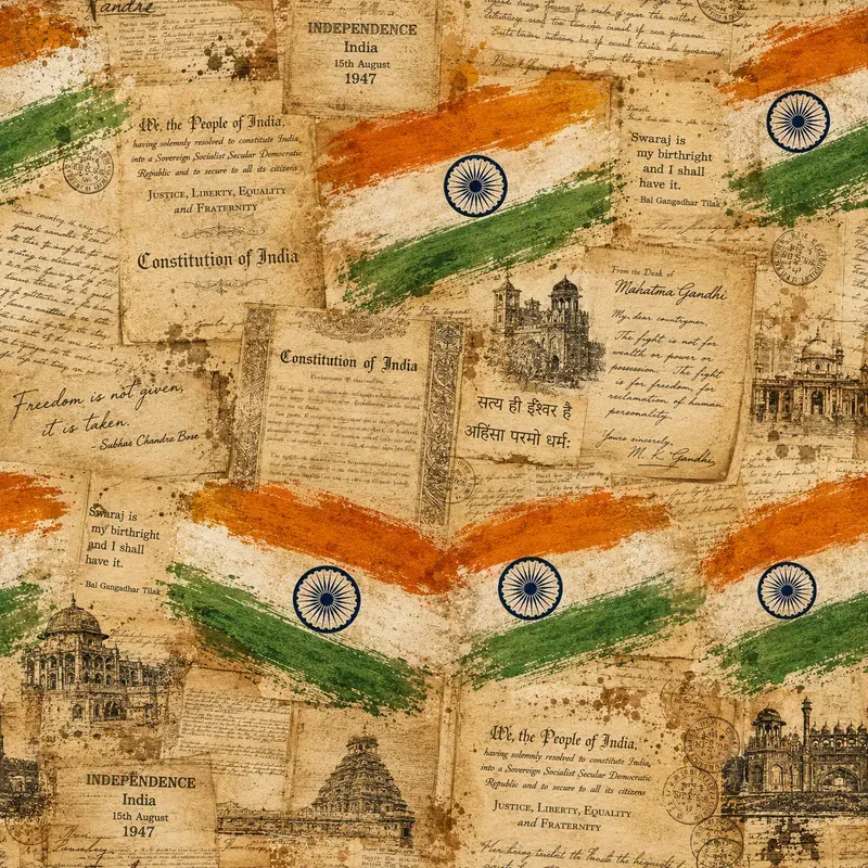 Vintage Heritage Flag Patterns