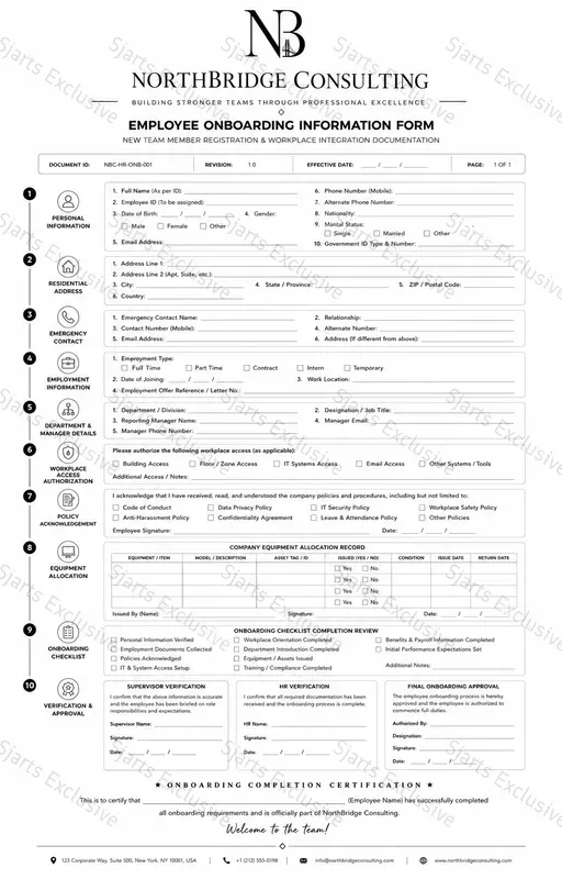 Premium Hr Documentation Kits