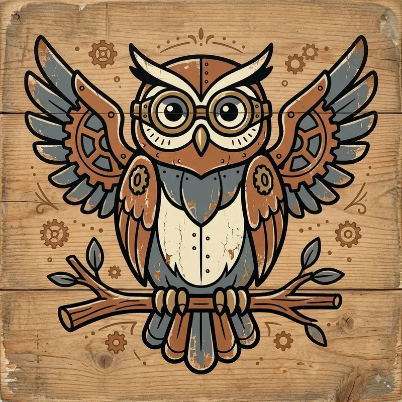 Folk Art Stencil Generator