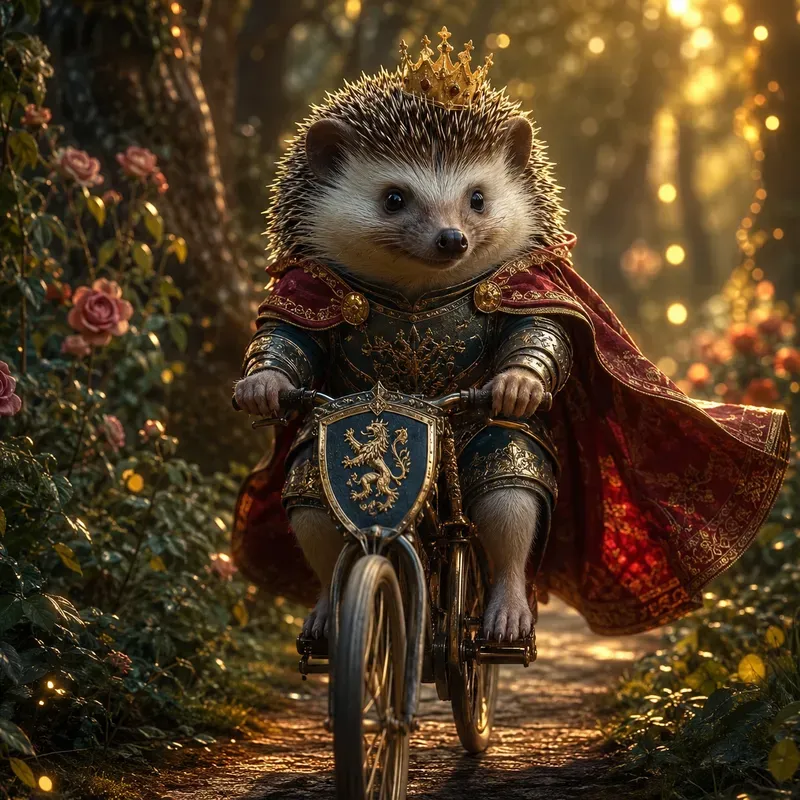Whimsical Adventure Animal Portraits