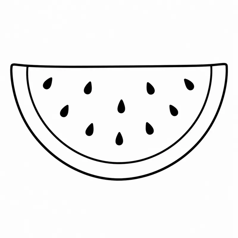 Cute Fruit Coloring Pages