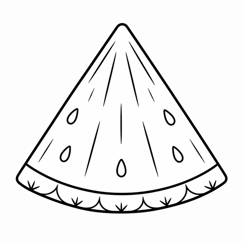 Cute Fruit Coloring Pages