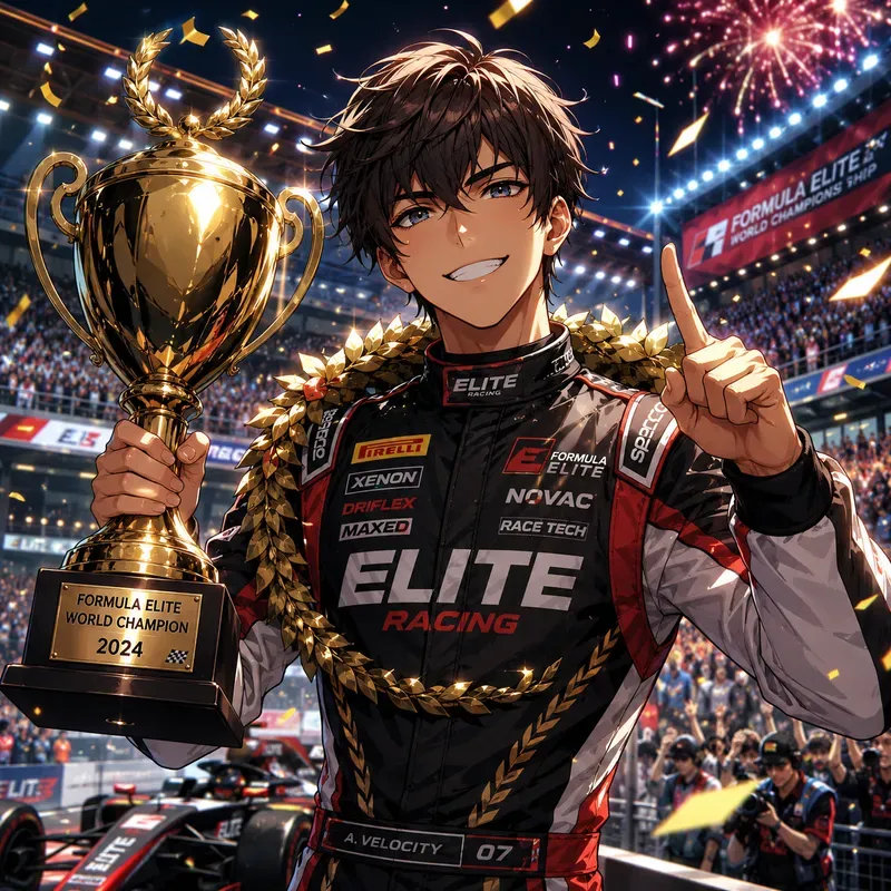 Anime Achievement Portraits