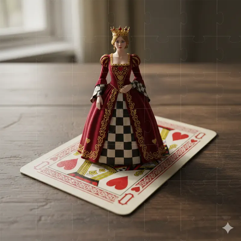 3D Playing Card Characters