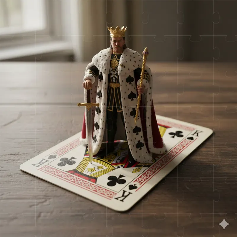 3D Playing Card Characters