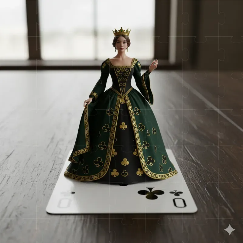 3D Playing Card Characters