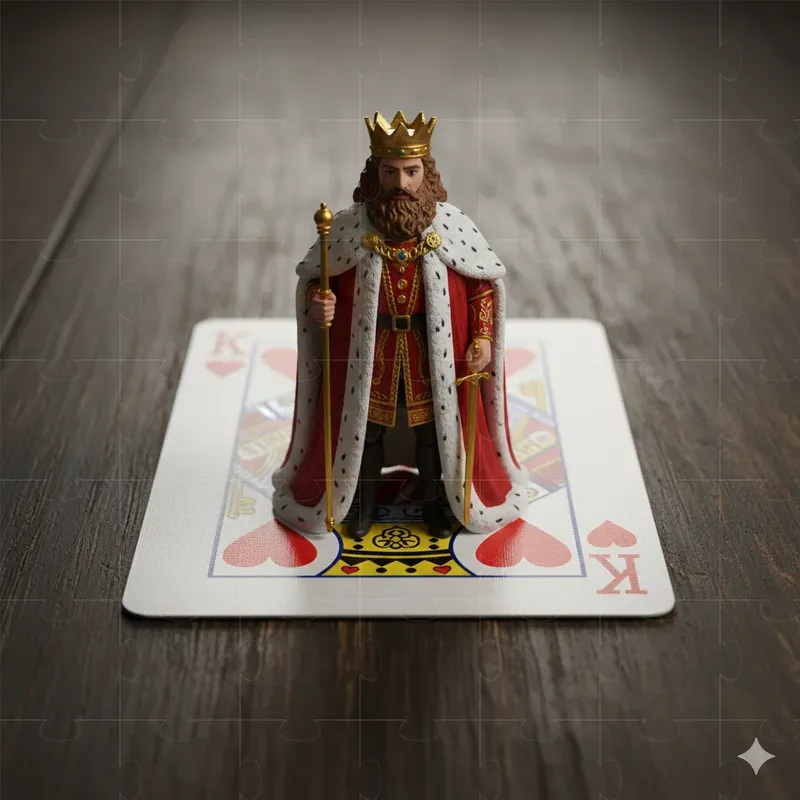 3D Playing Card Characters