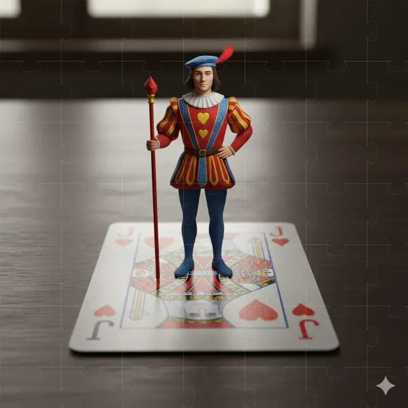 3D Playing Card Characters