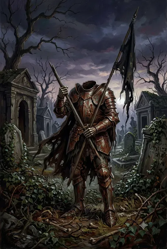 Gothic Dark Fantasy Oil Paintings