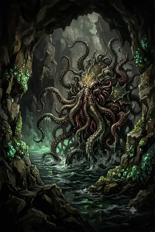 Gothic Dark Fantasy Oil Paintings