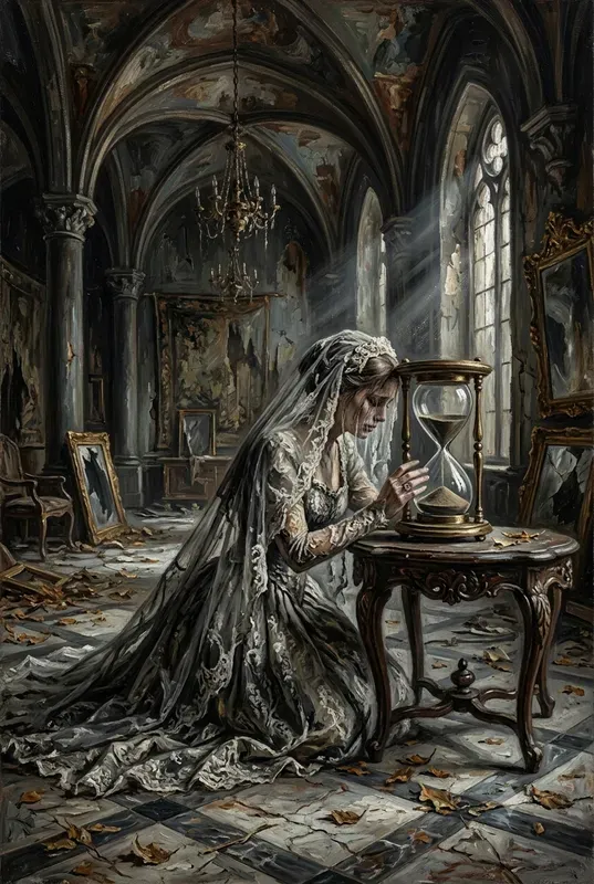 Gothic Dark Fantasy Oil Paintings