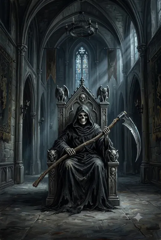 Gothic Dark Fantasy Oil Paintings