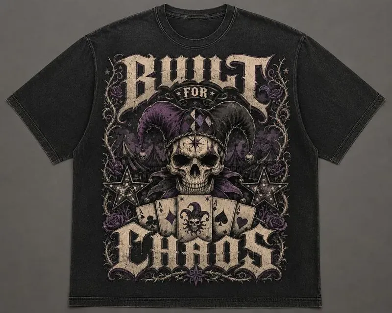 Gothic Streetwear Skull Generator