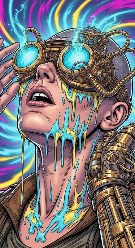 Psychedelic Steampunk Visions
