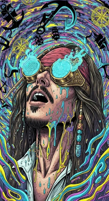 Psychedelic Steampunk Visions