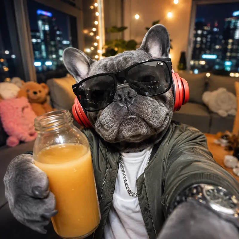Cool Pet Selfie Vibes