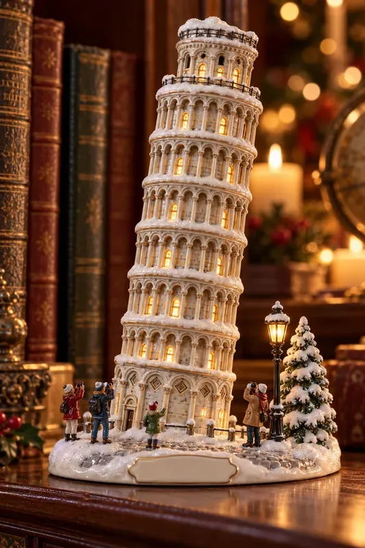 Porcelain Christmas Village Replicas