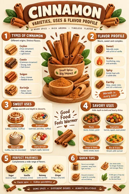 Herbs Spices Infographic Guides