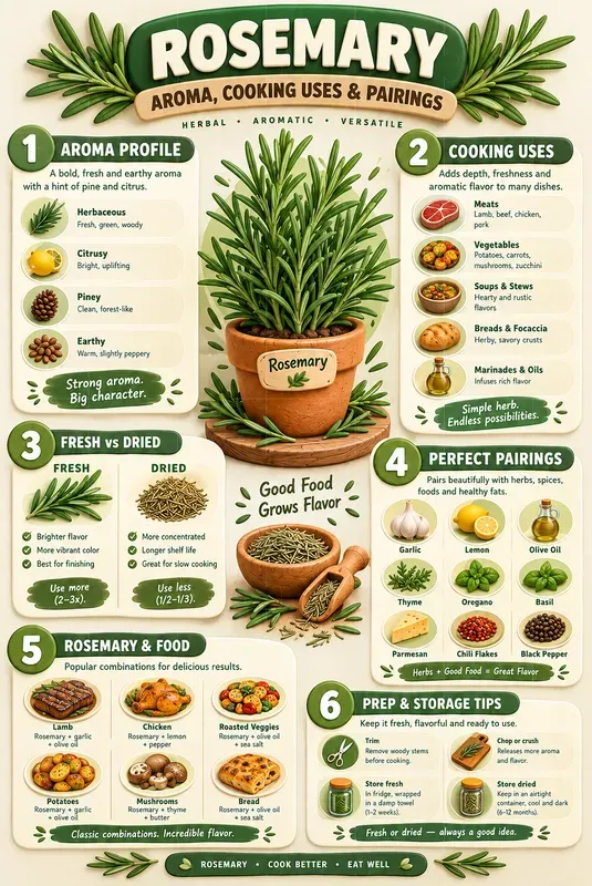 Herbs Spices Infographic Guides