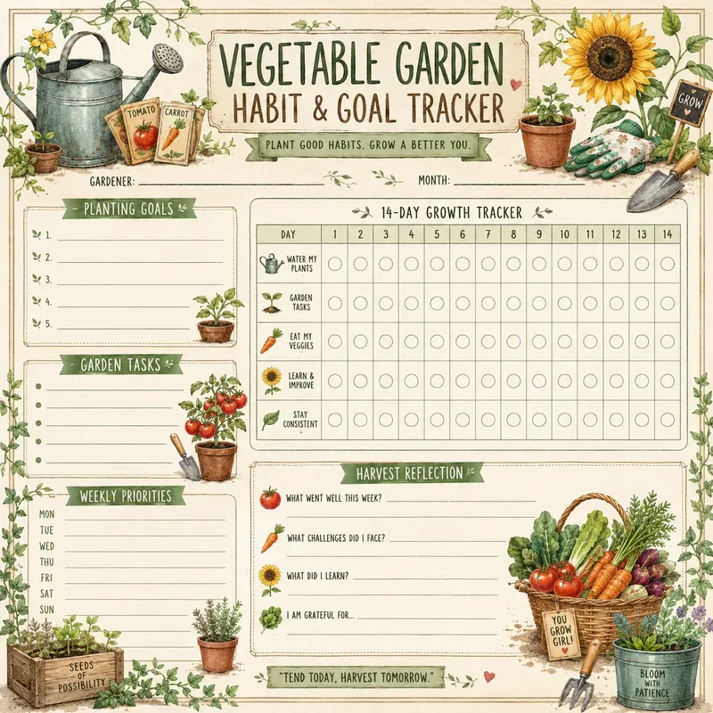 Whimsical Printable Planner Kits