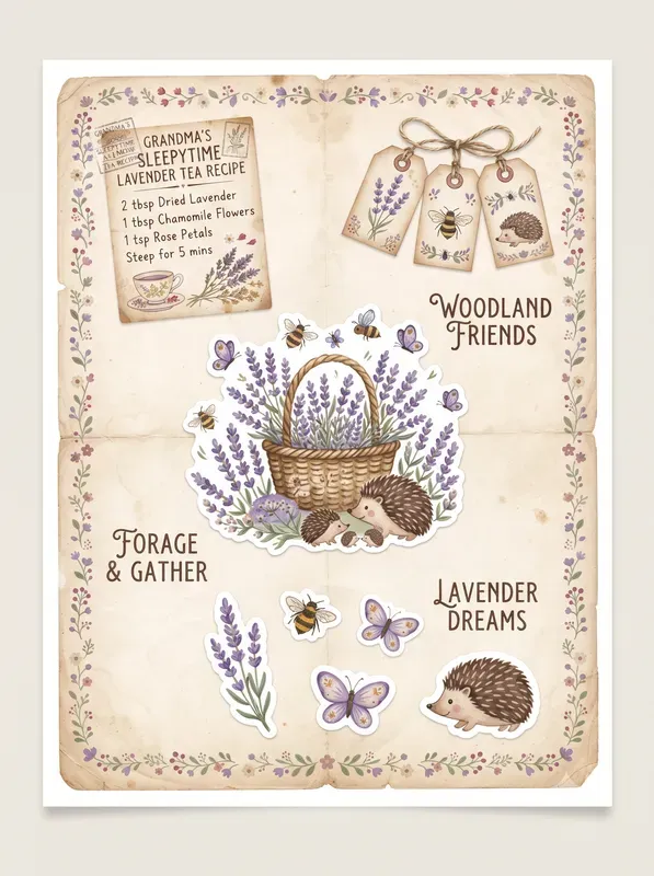 Cottagecore Mushroom Journal Kits