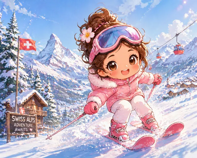 Kawaii Travel Experience Scenes