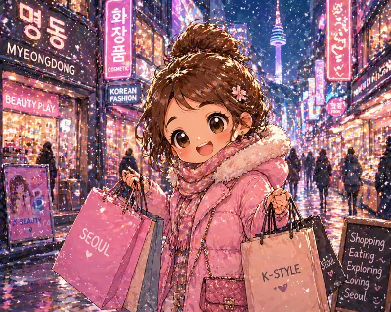 Kawaii Travel Experience Scenes